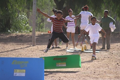 Hope atletiek-talent op Volmoed